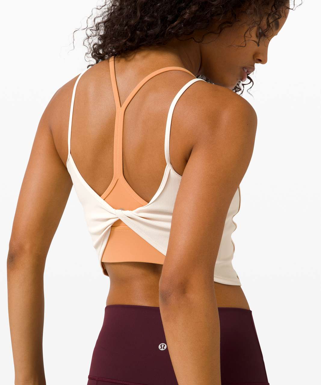 Lululemon Daily Lineup Tank - Light Ivory