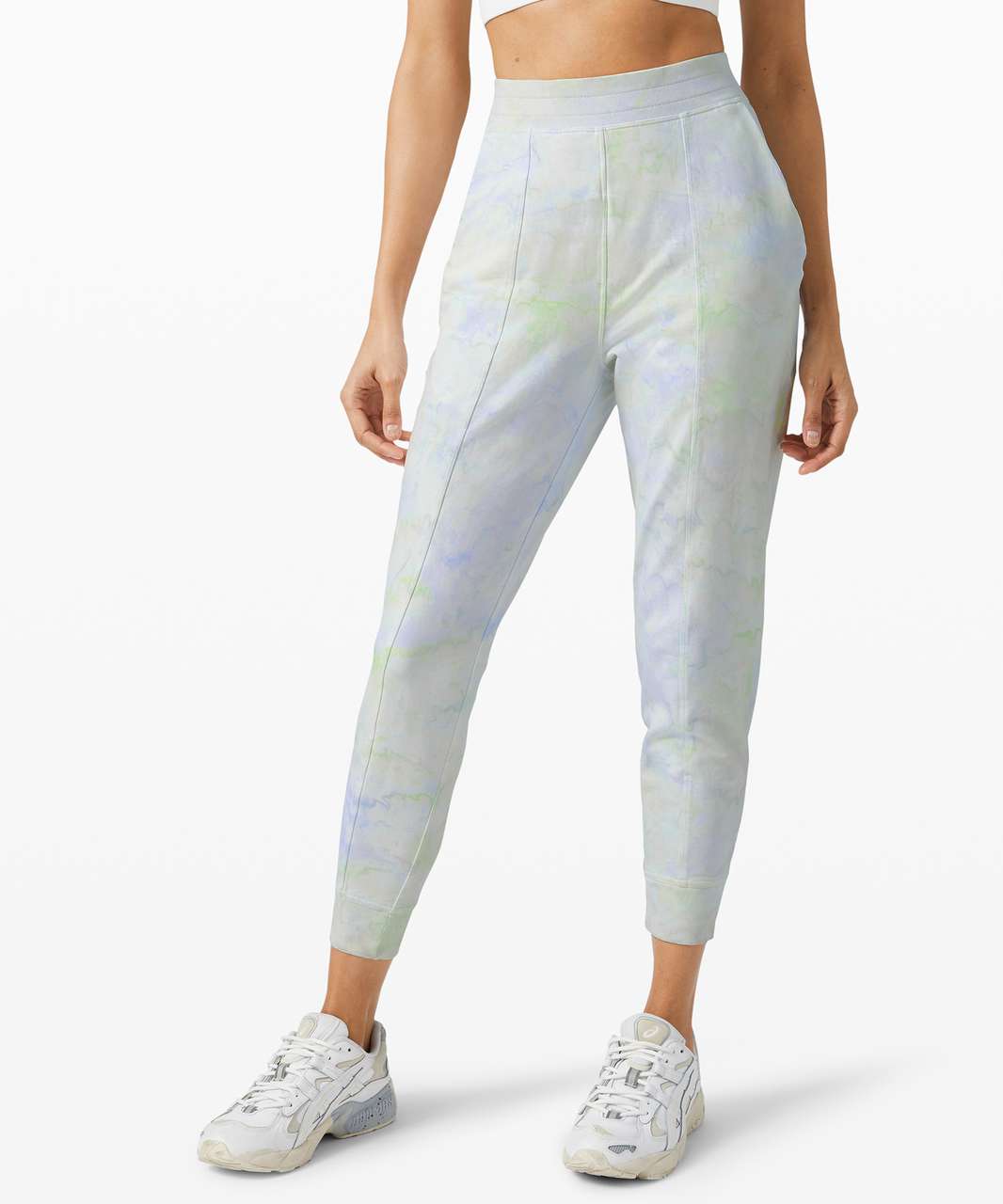 Lululemon LA Sweat Pant 26" - Watercolor Wash White / Stargaze / Daydream / Key Lime