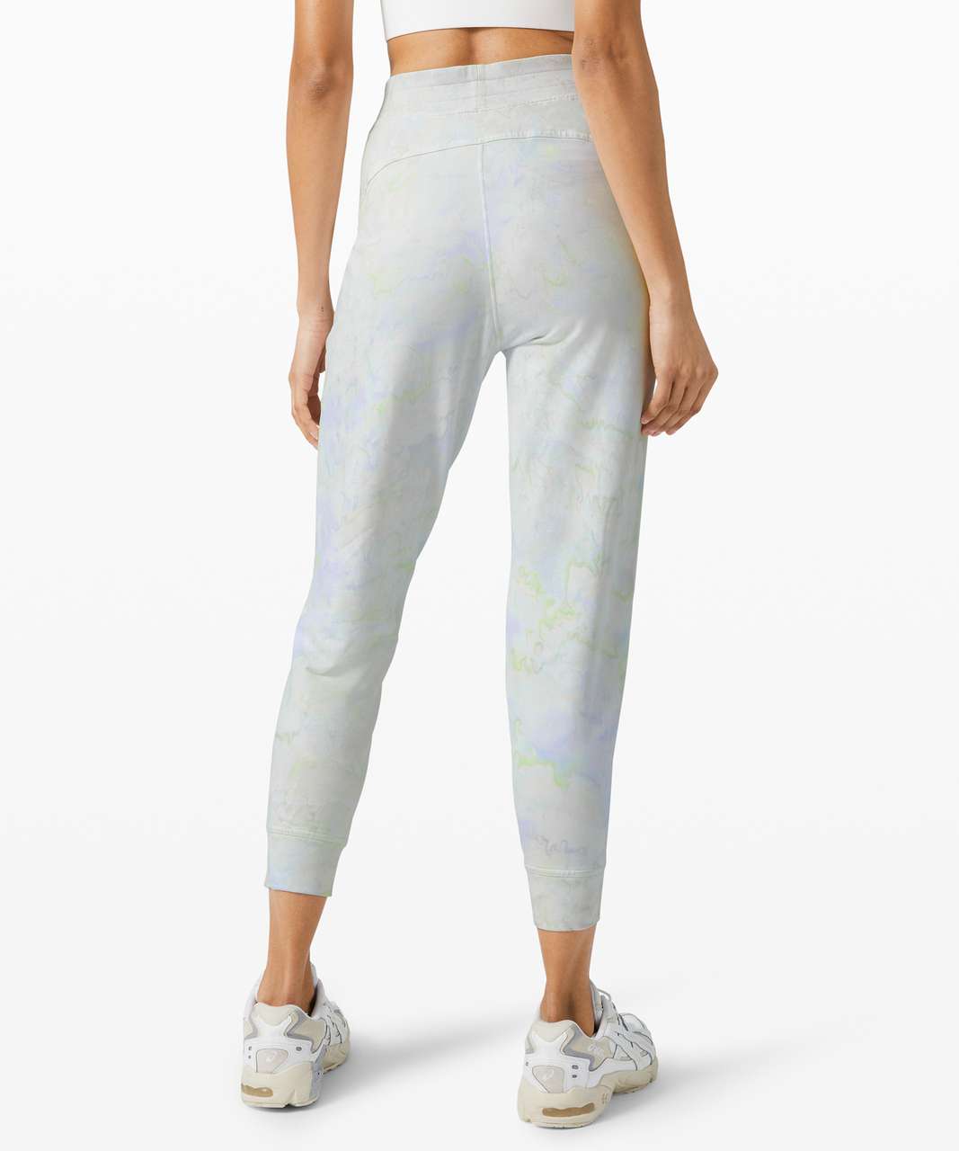 Lululemon LA Sweat Pant 26" - Watercolor Wash White / Stargaze / Daydream / Key Lime