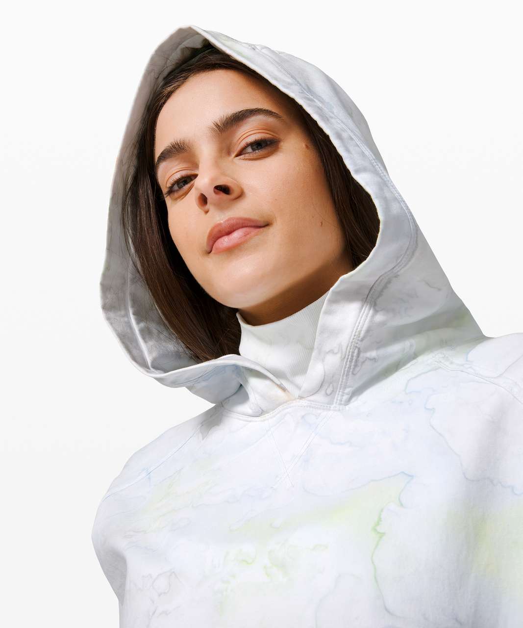 Lululemon LA Pullover Hoodie - Watercolor Wash White / Stargaze / Daydream / Key Lime