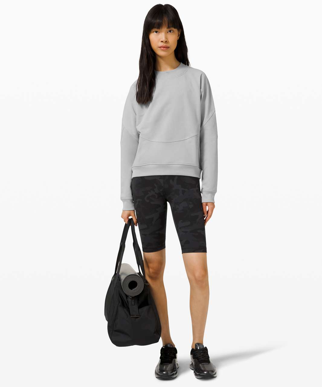 Lululemon City Sweat Crew - Heathered Stargaze - lulu fanatics