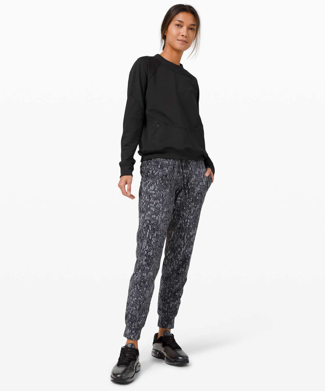 Lululemon Take It Easy Pant *31 - Heathered Black - lulu fanatics