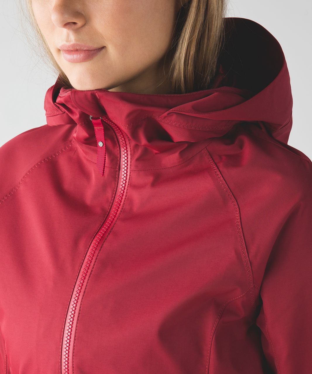 Lululemon Rain For Daze Jacket II - Prep Red - lulu fanatics