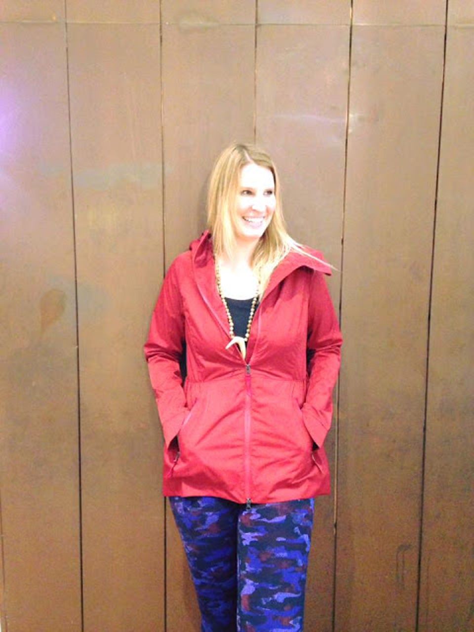 Lululemon Rain For Daze Jacket II - Prep Red