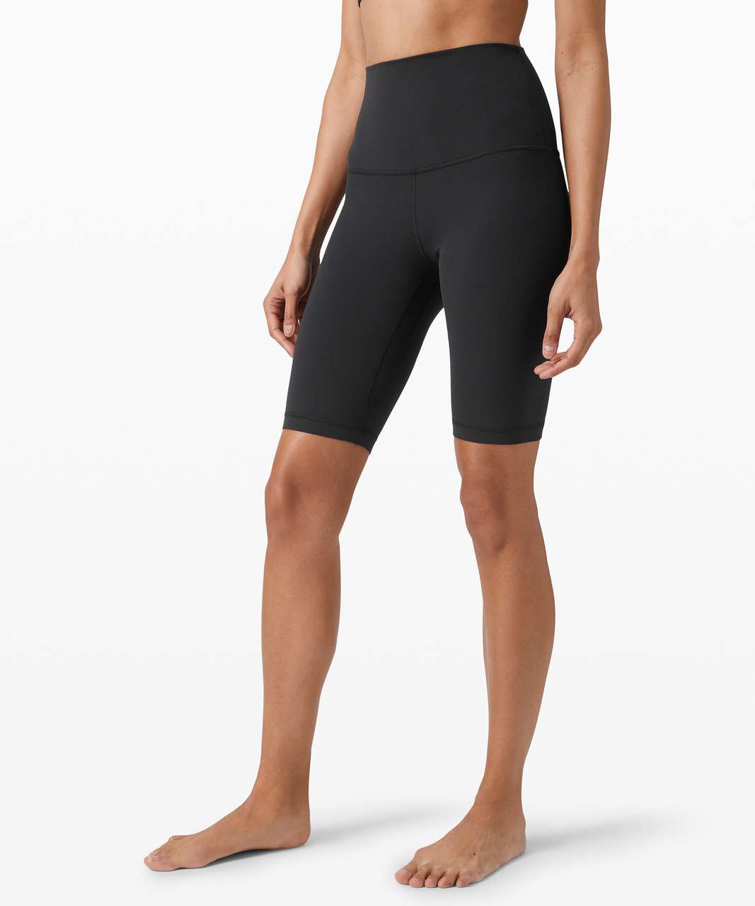 Lululemon Sheer Will High-Rise Short 10 *Pulse - Black - lulu fanatics