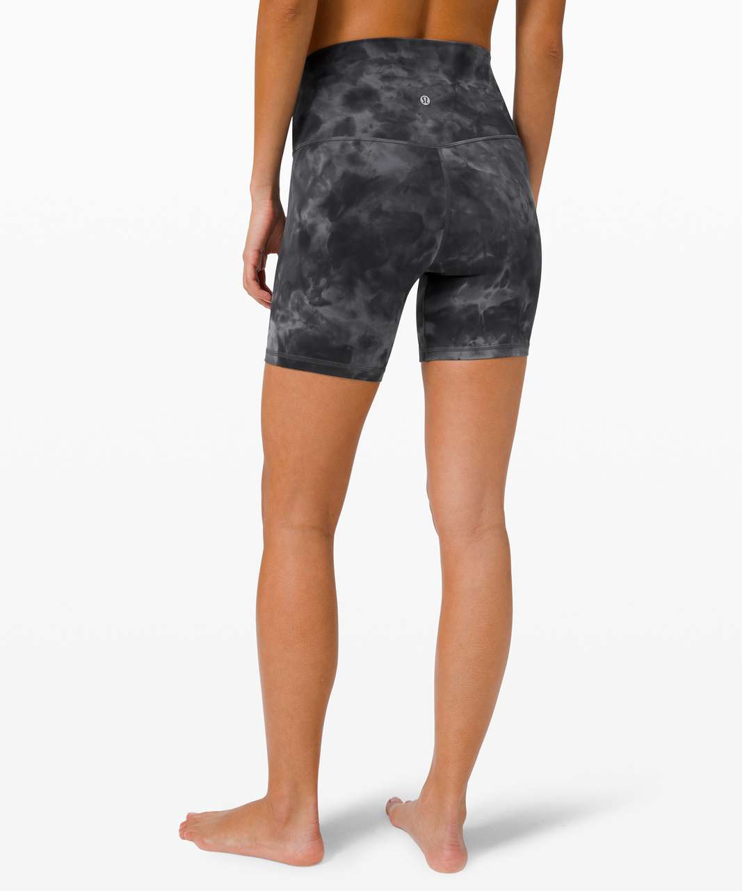 Lululemon Align High-Rise Short 6 - Diamond Dye Seashell Smoky Topaz  Graphite Grey - lulu fanatics