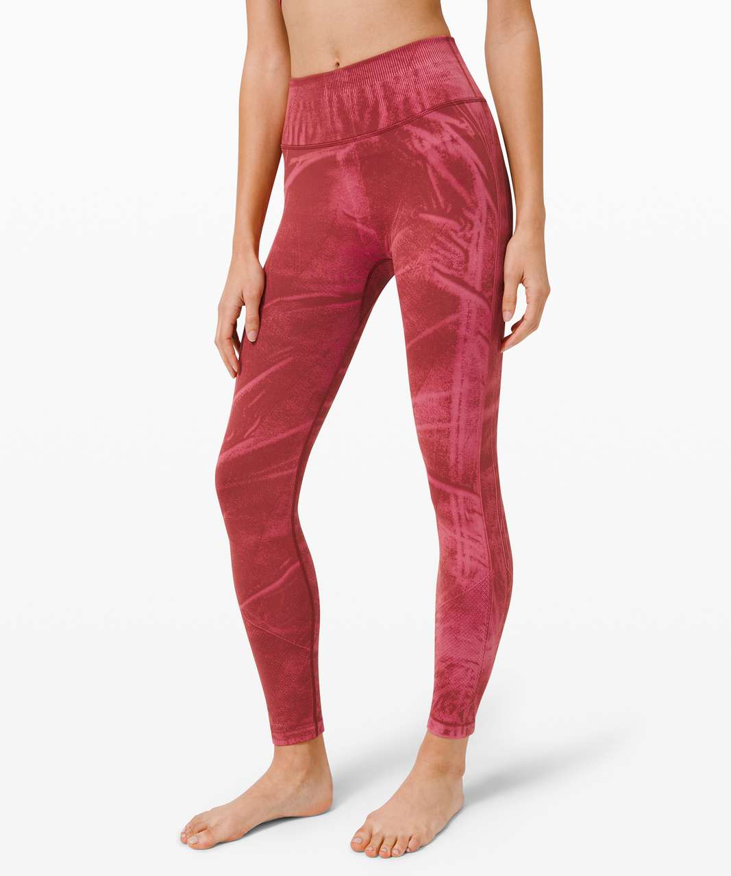 Lululemon Ebb to Street Tight *Wash - Stone Wash Chianti