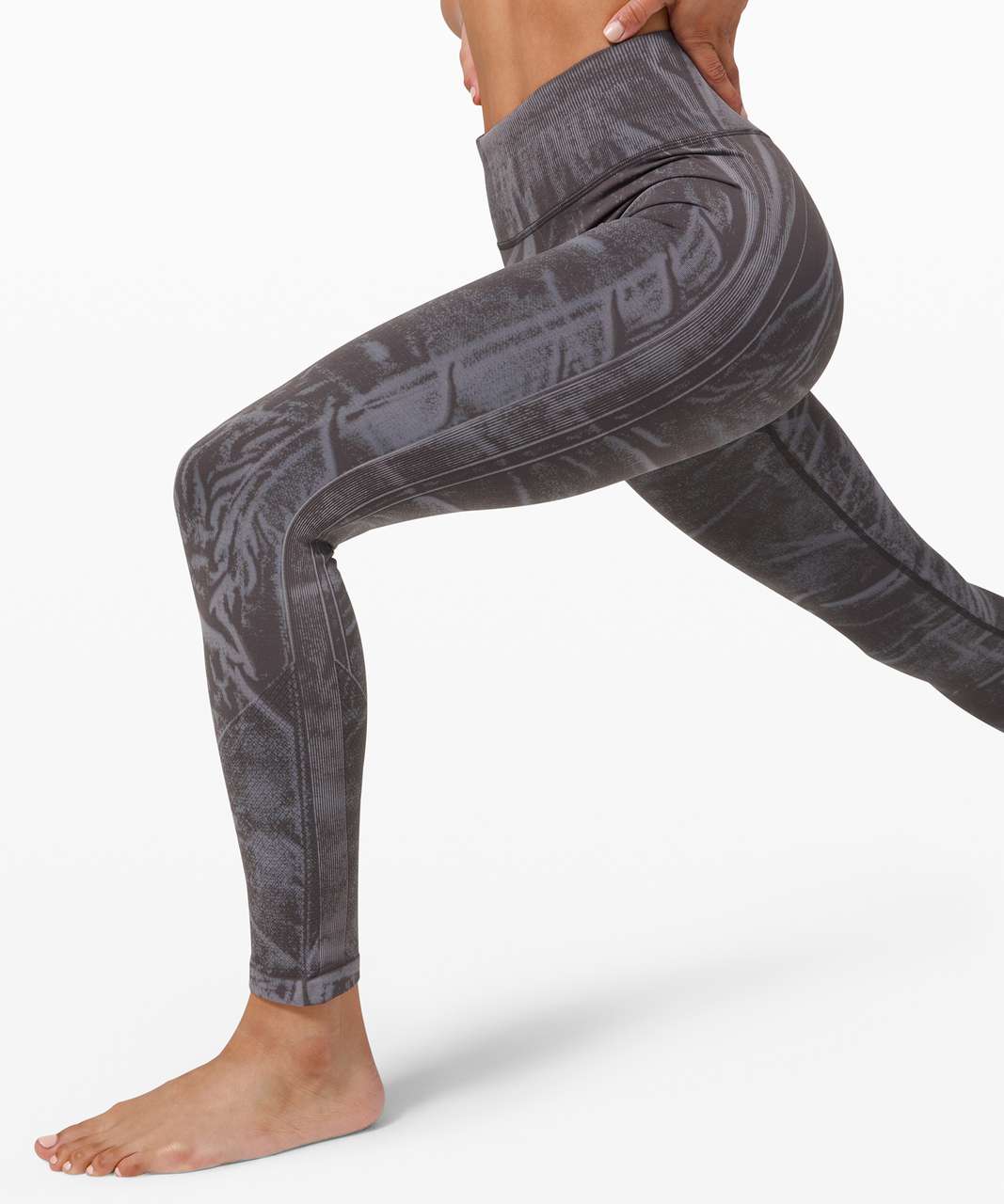 Lululemon Ebb to Street Tight *Wash - Stone Wash Graphite Grey