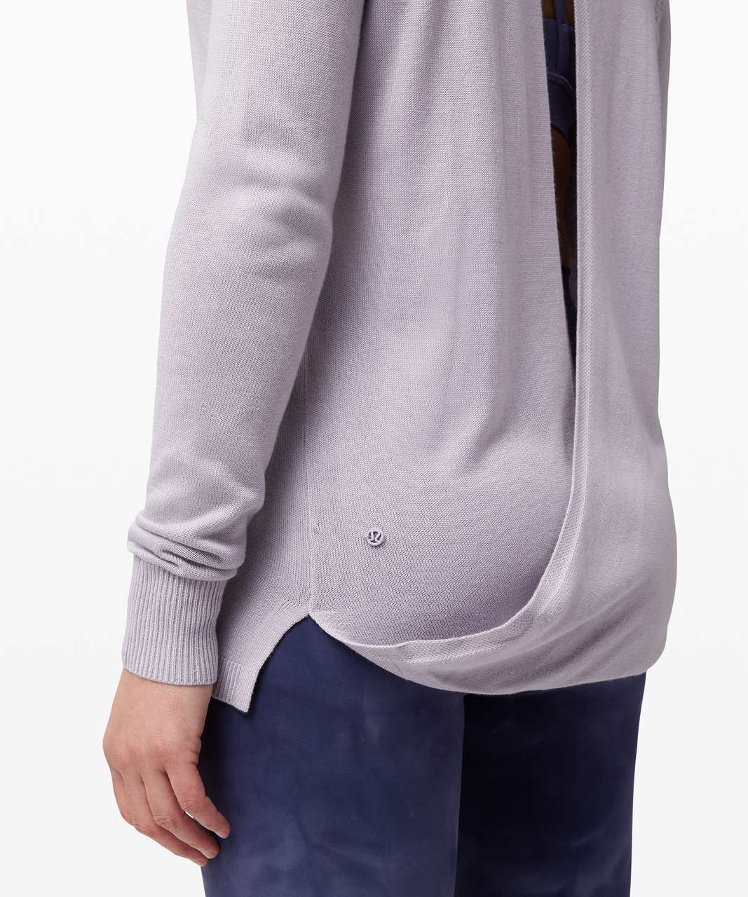 Lululemon Back to Balance Long Sleeve Sweater - Iced Iris