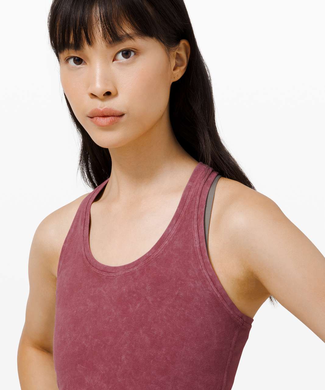 Lululemon Cool Racerback II *Dye - Washed Chianti