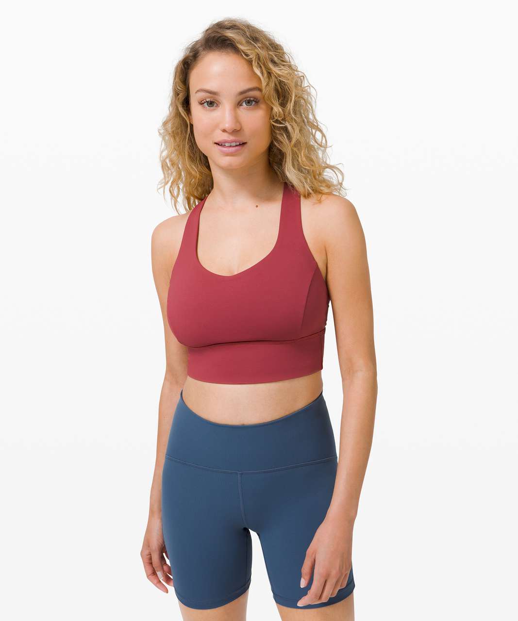 Lululemon Free To Be Serene Bra Long Line*Light Support, C/D Cup (Online Only) - Chianti