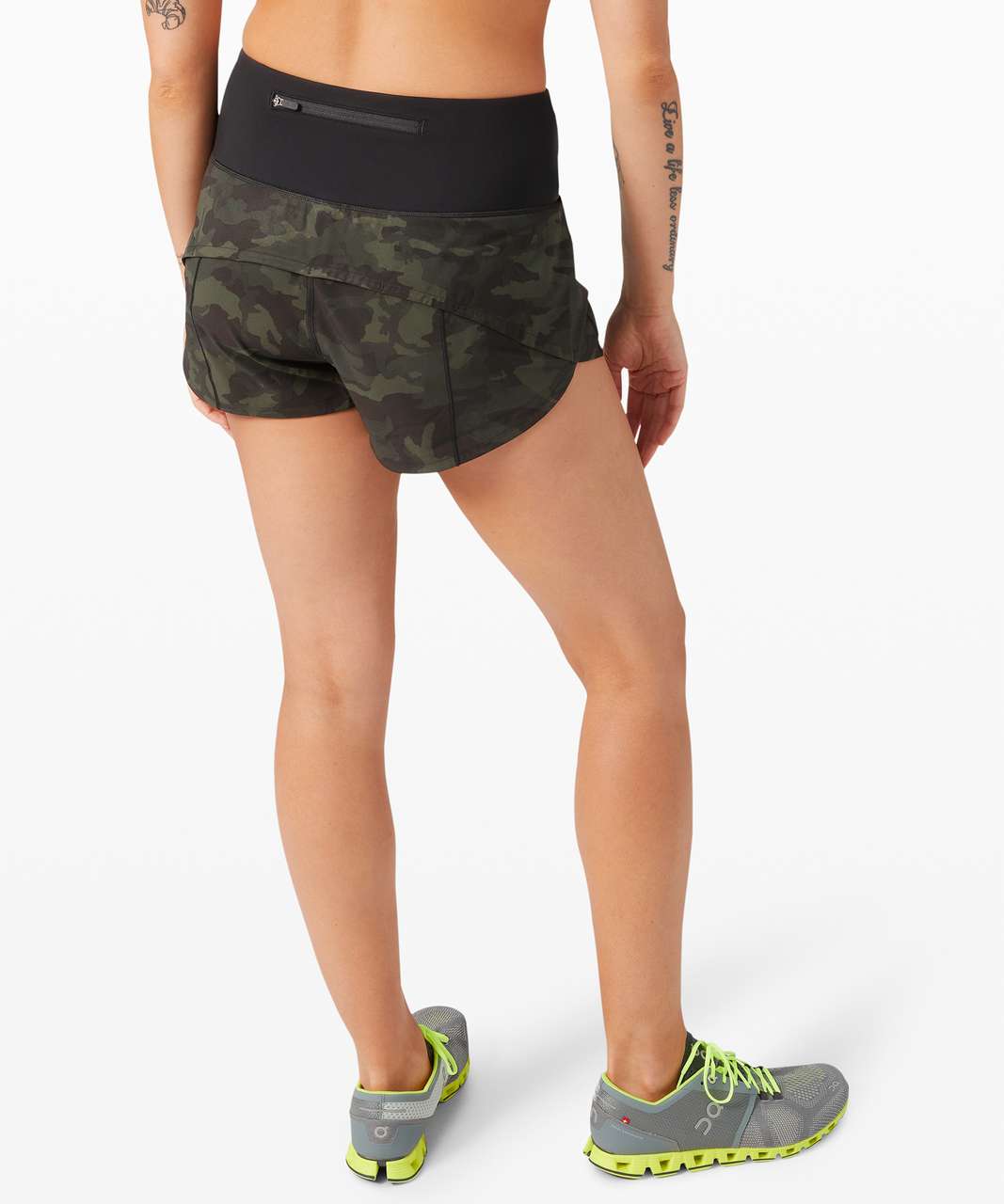 Lululemon Camo Lulu Running Shorts Size 2 - $27 (53% Off Retail