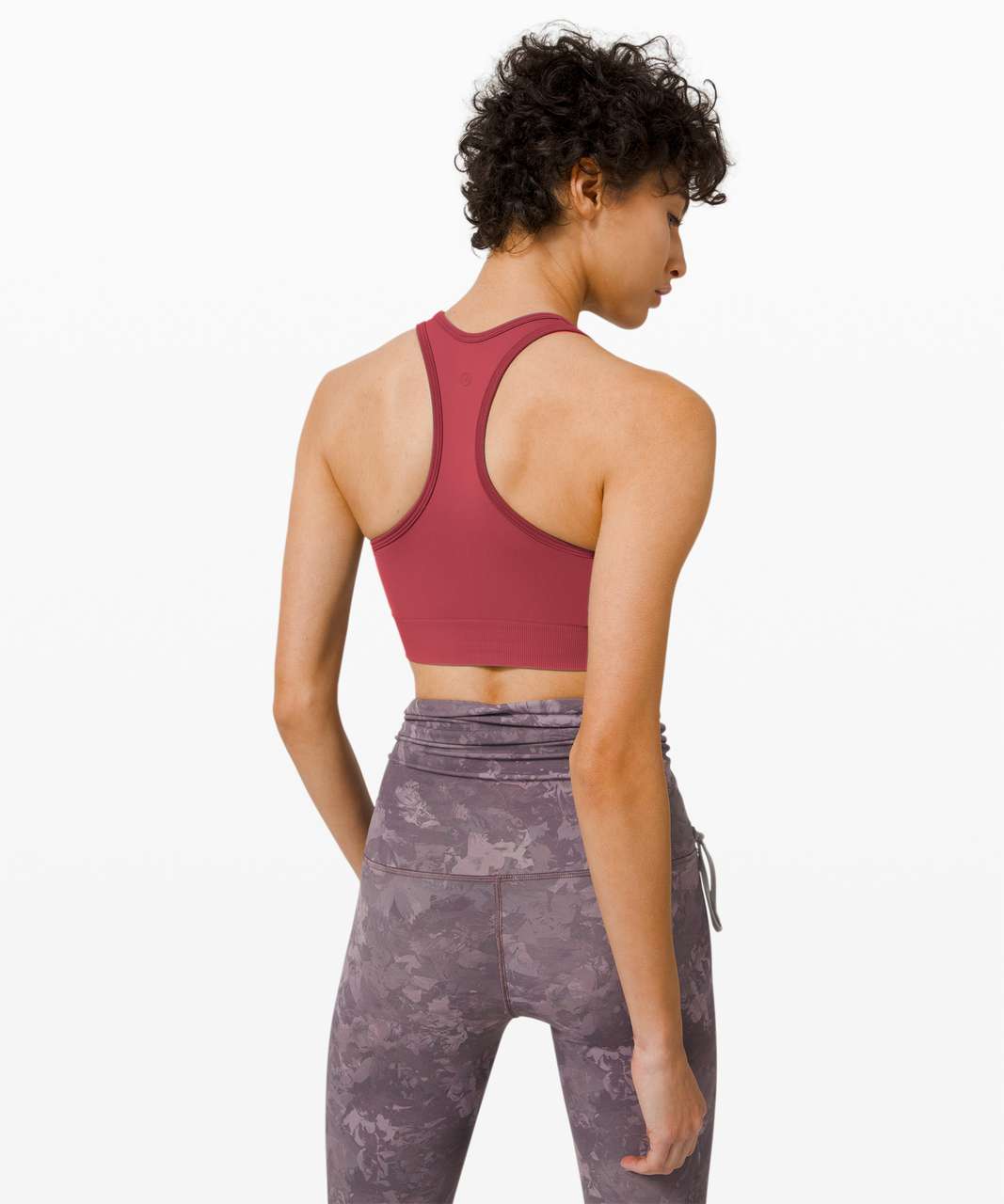 Lululemon Ebb to Street Racerback Bra *Medium Support, C/D Cup - Chianti -  lulu fanatics