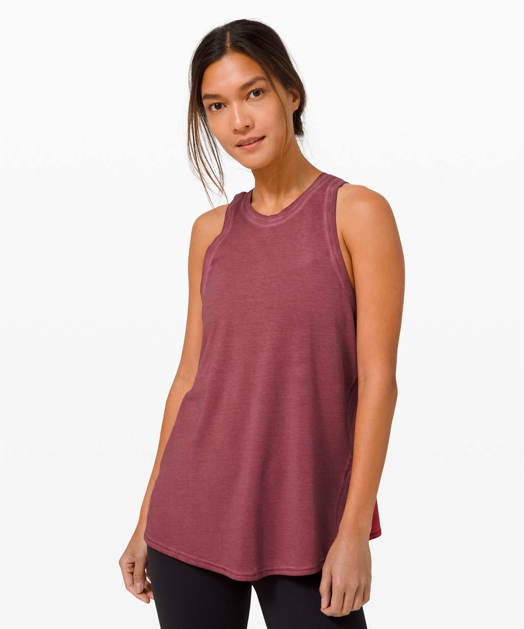 Lululemon All Tied Up Tank *Wash - Washed Chianti