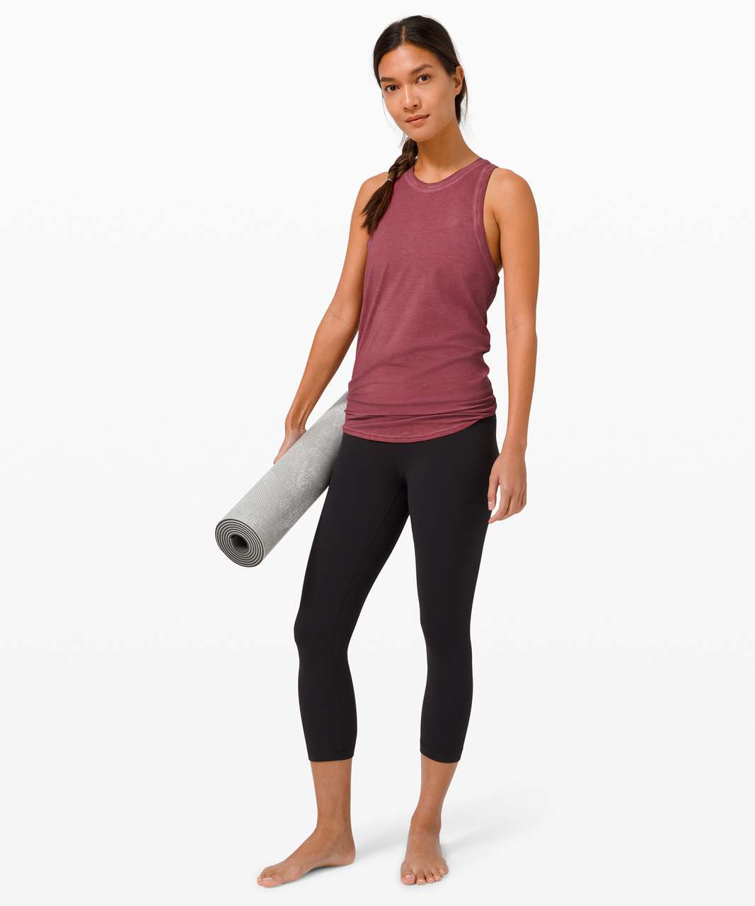 Lululemon All Tied Up Tank *Wash - Washed Chianti