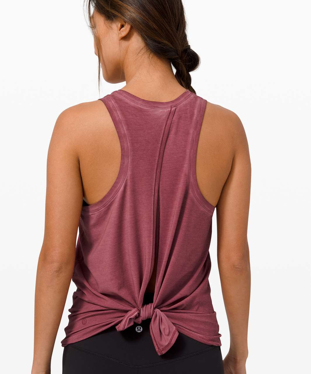 Lululemon All Tied Up Tank *Wash - Washed Chianti