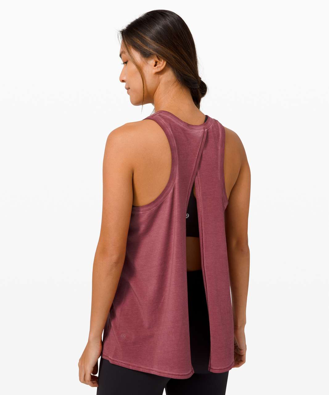 Lululemon All Tied Up Tank *Wash - Washed Chianti