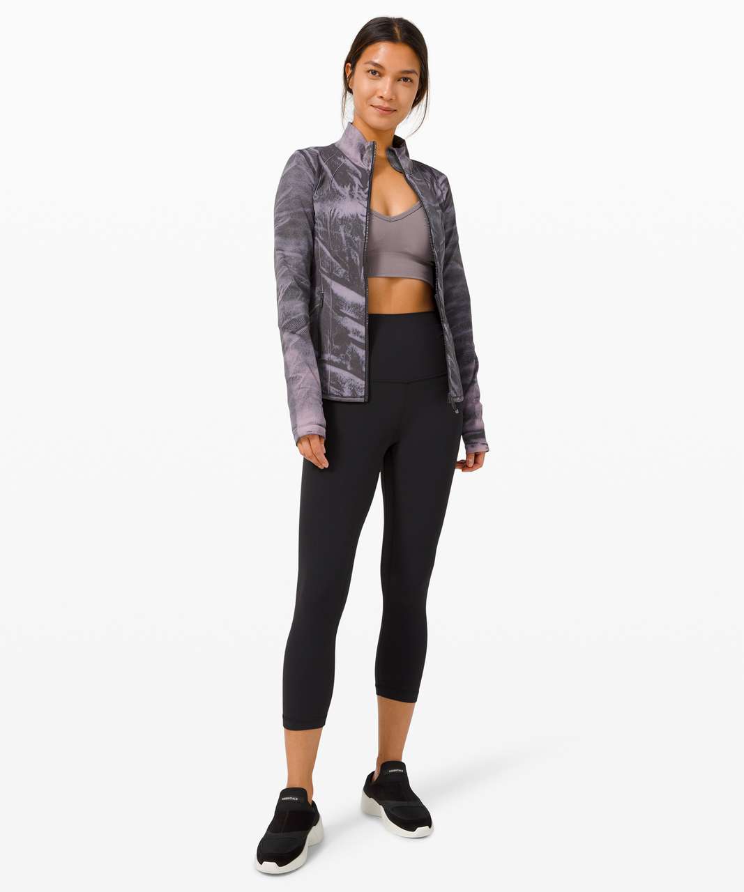 Lululemon Ebb to Street Define Jacket *Wash - Stone Wash Graphite Grey ...