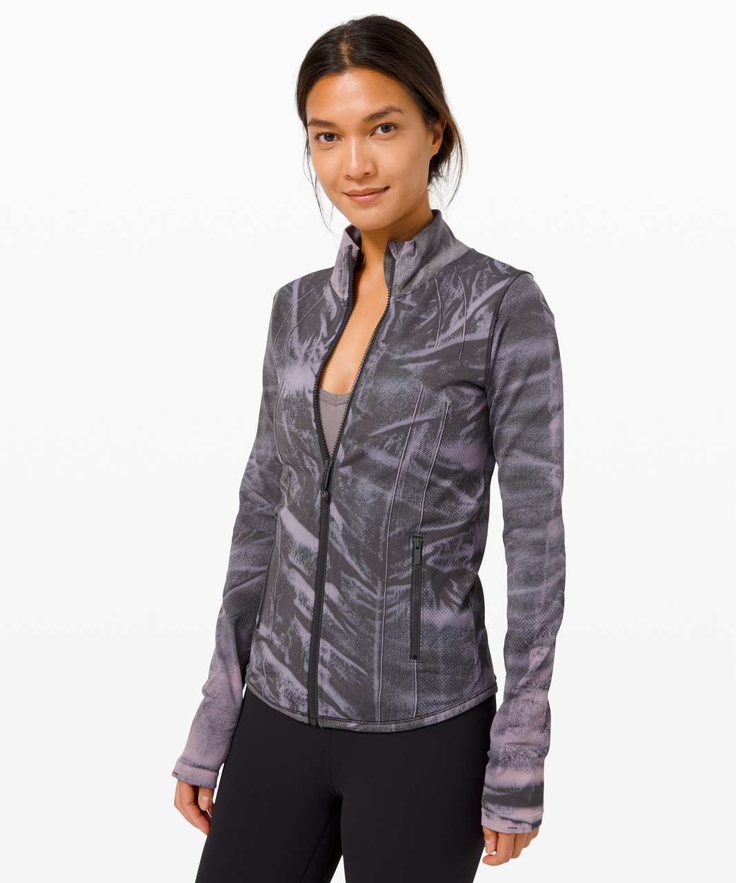 Buy the Lululemon Women Grey Define Jacket Sz 6 NWT