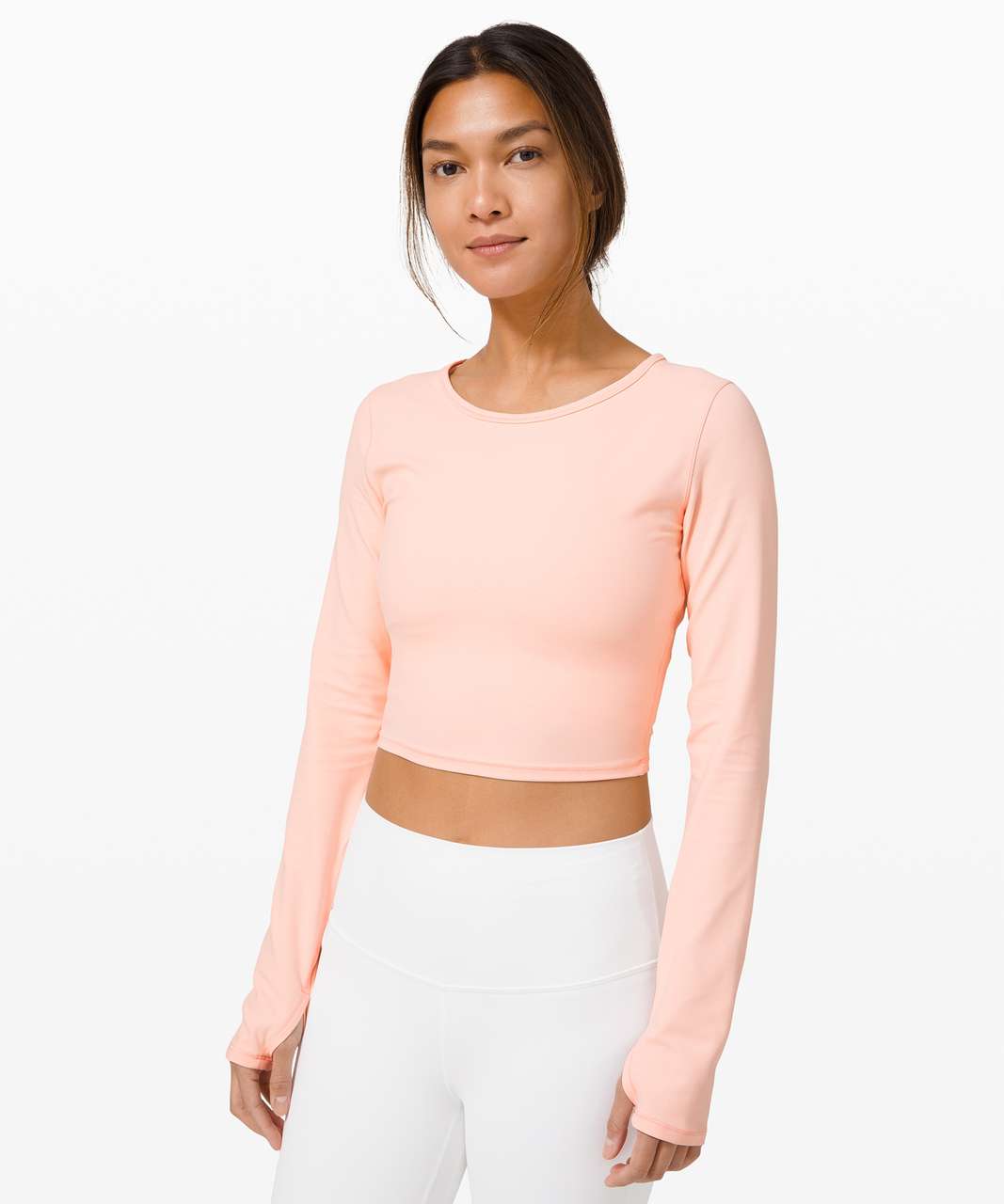 Lululemon Ever Elated Cropped Long Sleeve