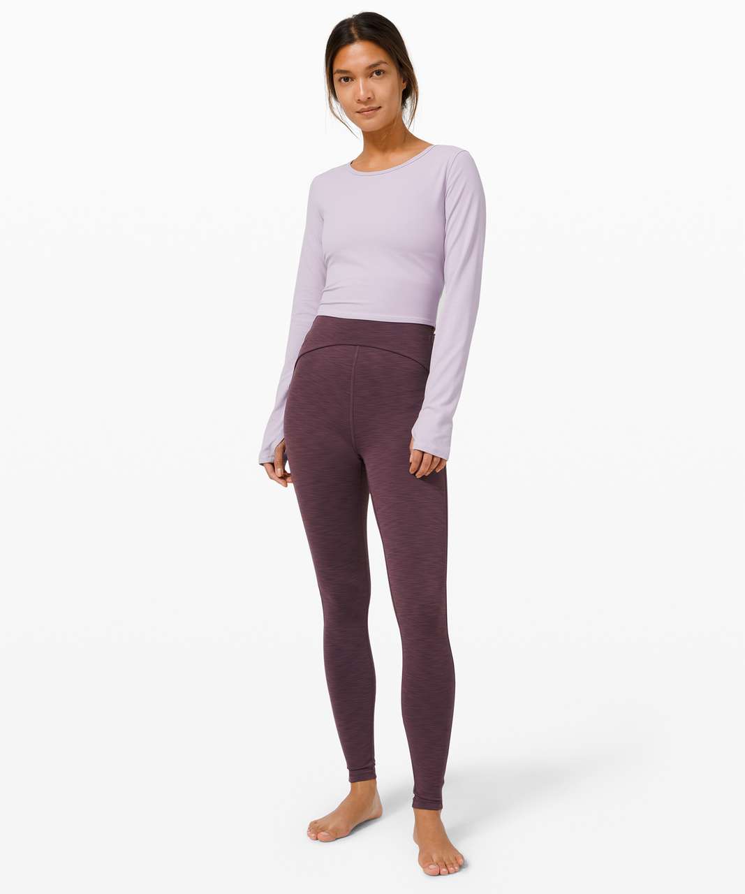 Lululemon Ever Elated Cropped Long Sleeve