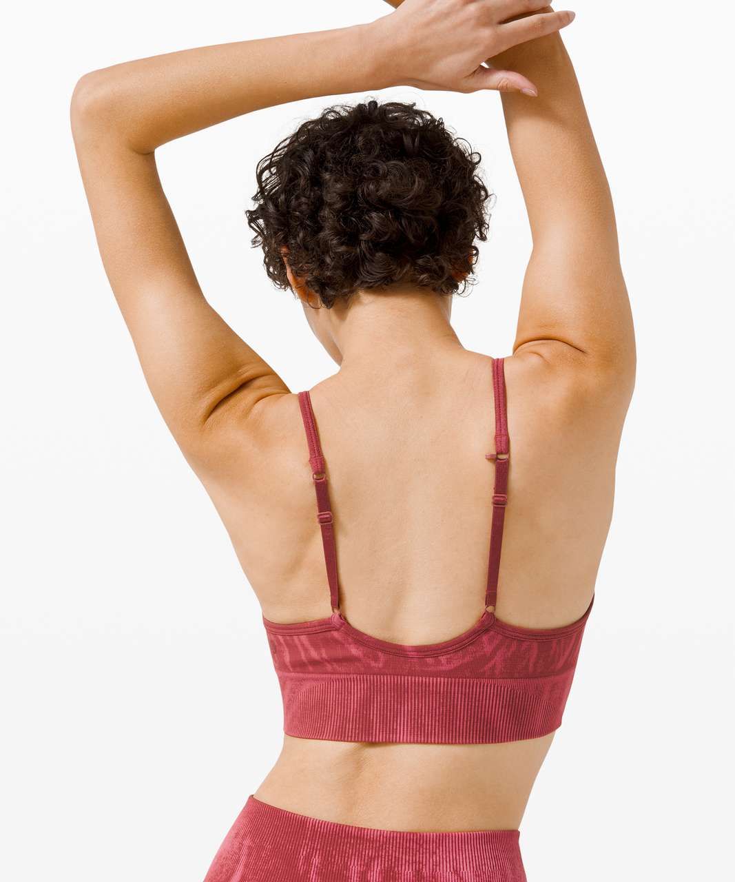 Lululemon Ebb to Street Bra *C/D Cup - Chianti - lulu fanatics