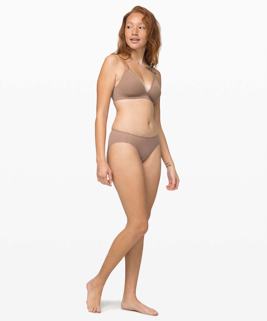 Lululemon Take Shape Bra - Soft Sand - lulu fanatics