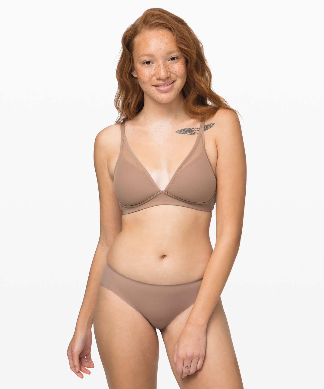 Lululemon Take Shape Bra - Soft Sand - lulu fanatics