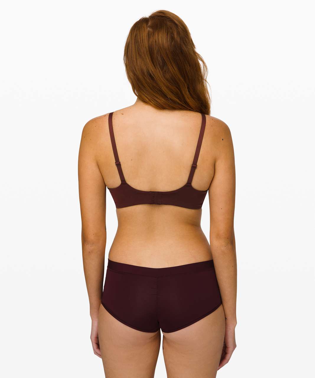 Lululemon Simply Sheer Bra - Garnet / Sequoia