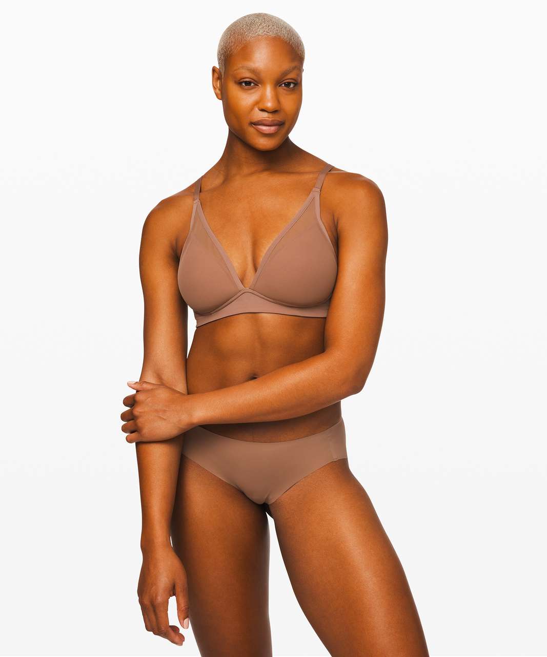 Lululemon Take Shape Bra - Barely Beige - lulu fanatics