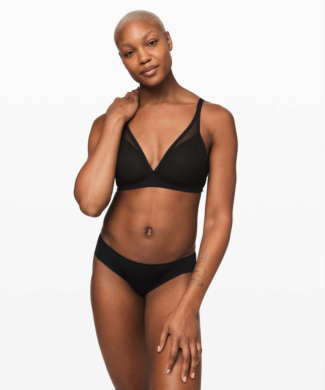 lululemon athletica, Intimates & Sleepwear, Lululemon Simply Gathered  Bralette In Black