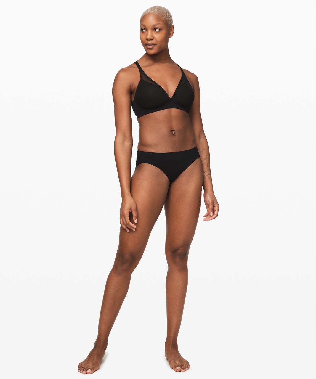 Lululemon Simply Sheer Bra - Black