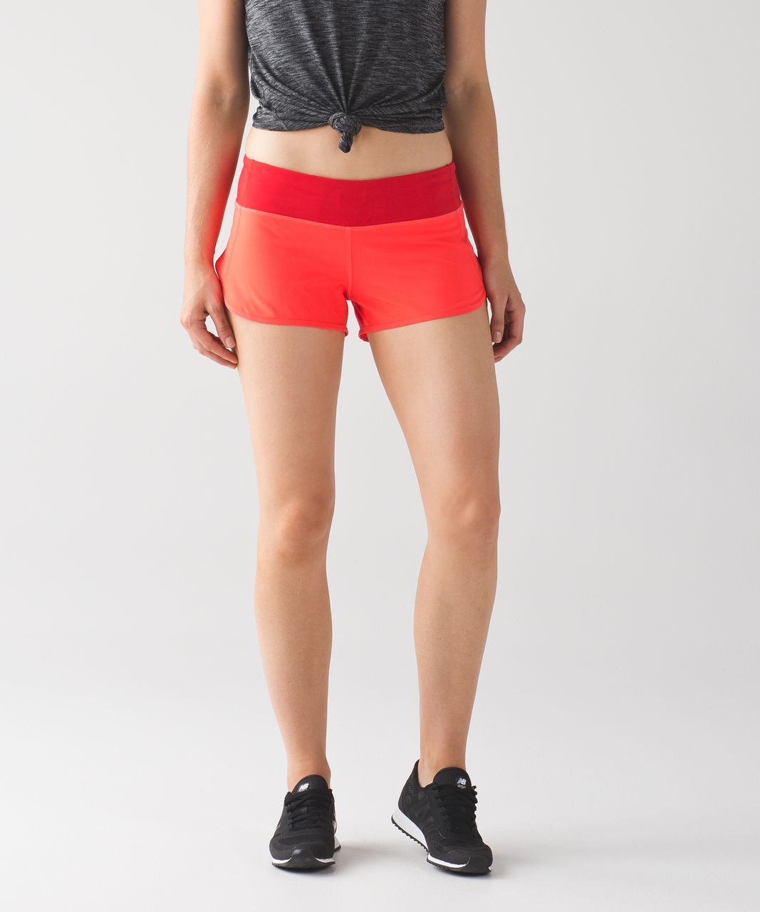 Lululemon Speed Short - Flare / True Red