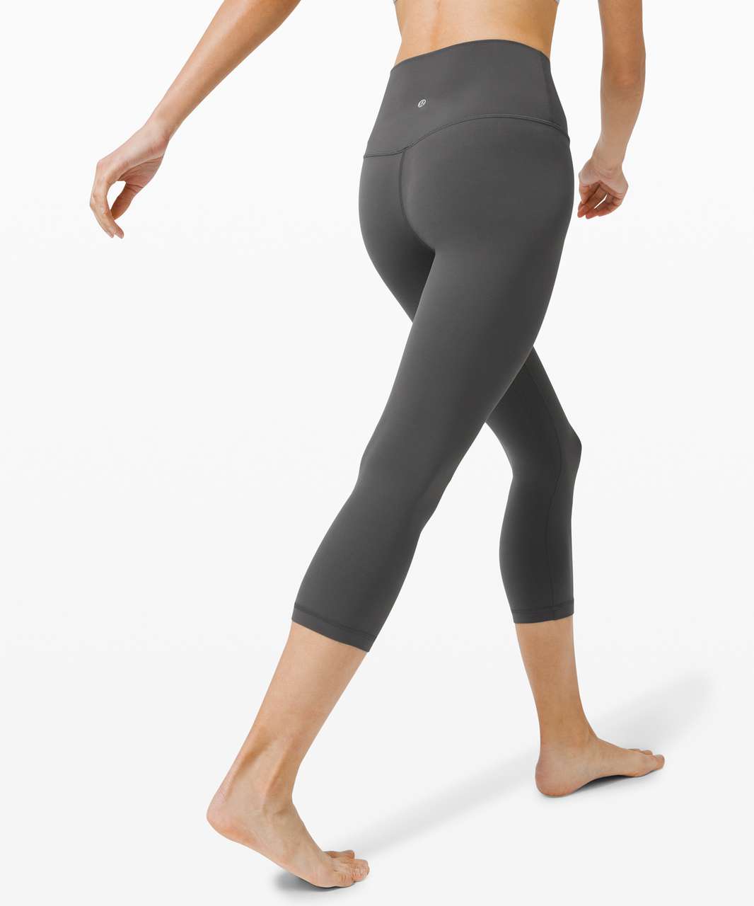 lululemon ALIGN™ HIGH-RISE CROP 58CM - Leggings - graphite grey/grey -  Zalando