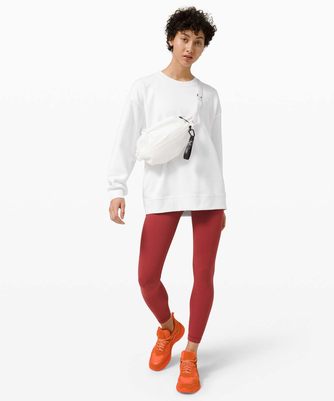 Lululemon Perfectly Oversized Crew - White (Third Release) - lulu