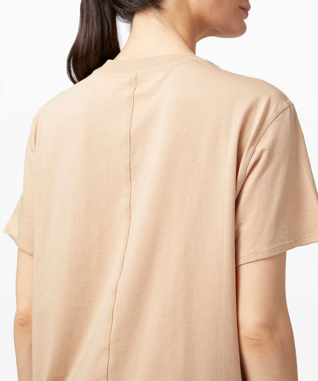 Lululemon All Yours Boyfriend Tee - Beech Wood