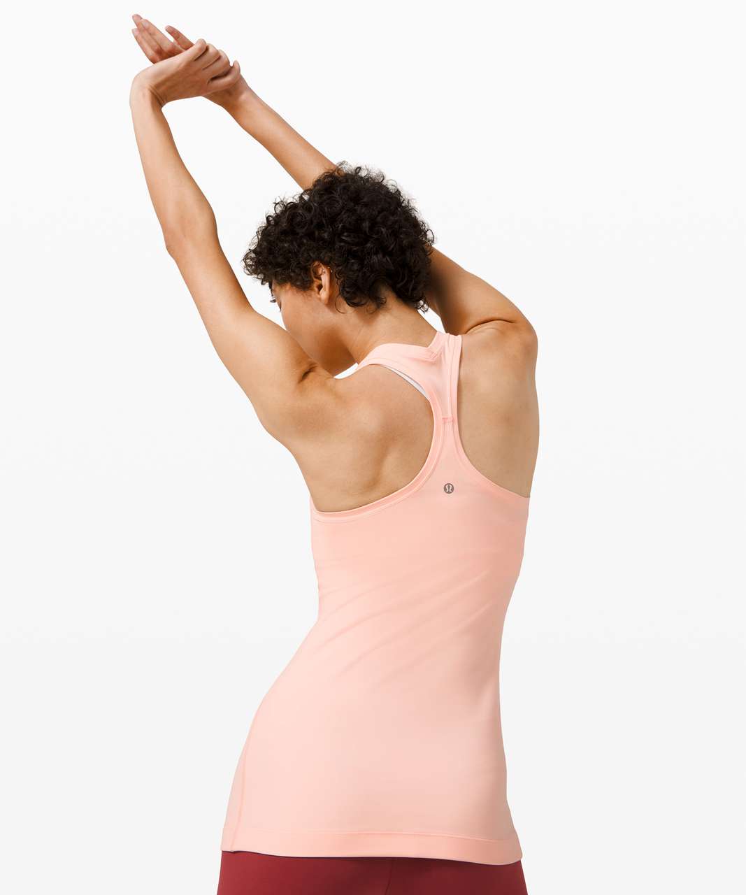 Lululemon Cool Racerback II *Nulu - Pink Mist - lulu fanatics