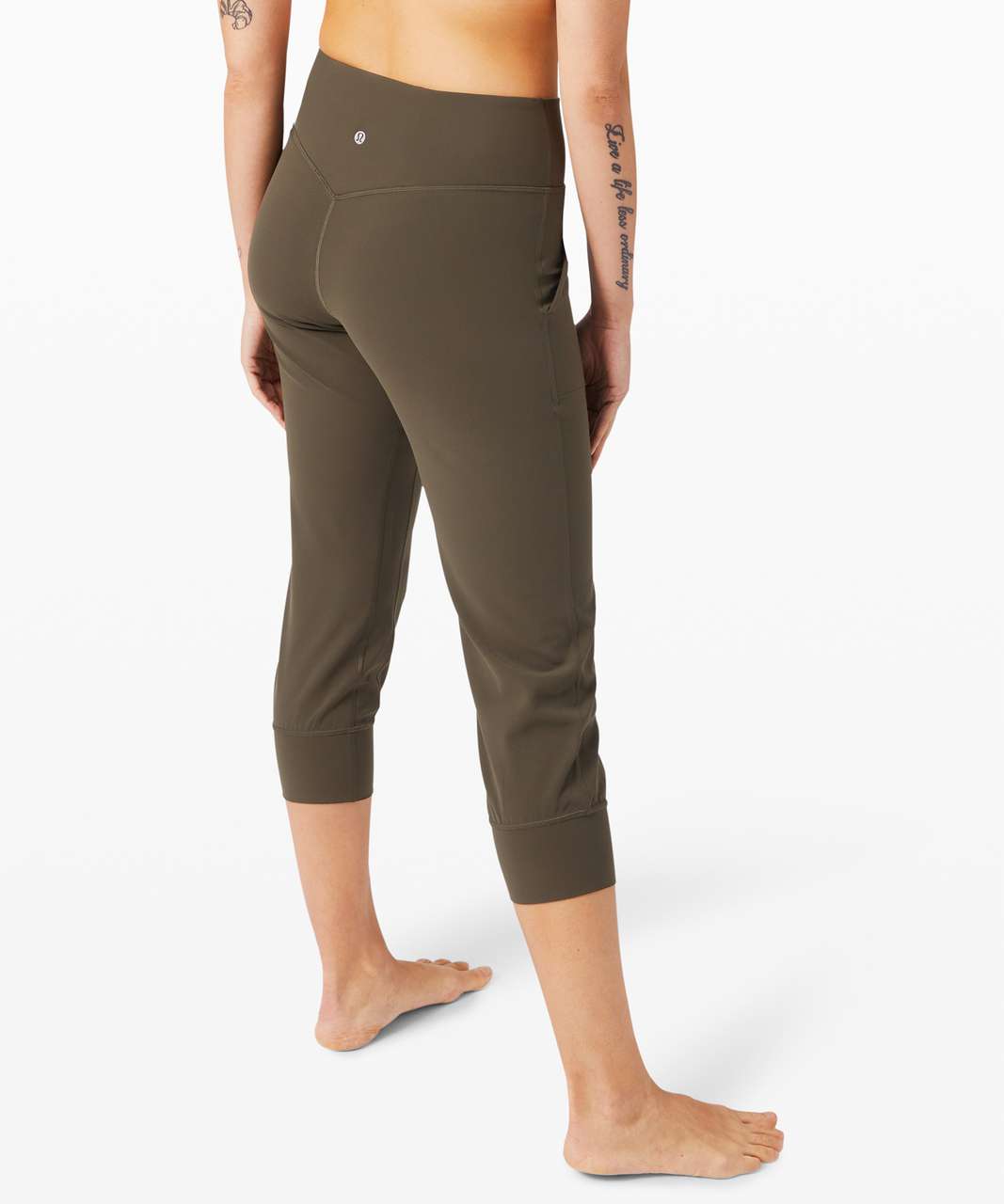 Lululemon Align Jogger Crop *23" - Dark Olive