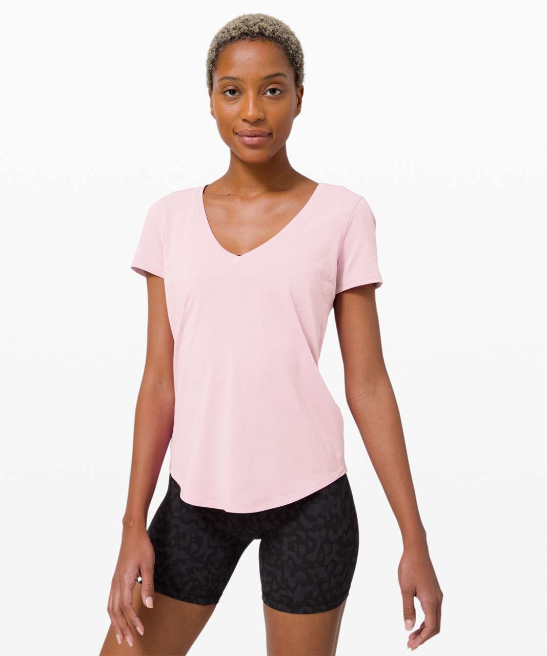 Lululemon Love Tee V - Misty Pink