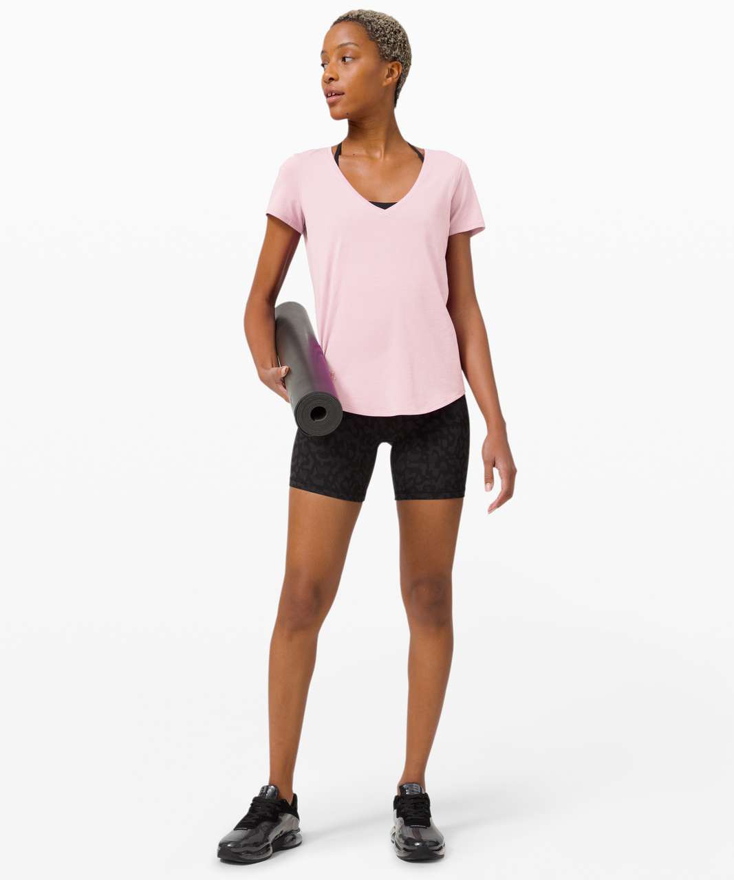 Lululemon Love Tee V - Misty Pink