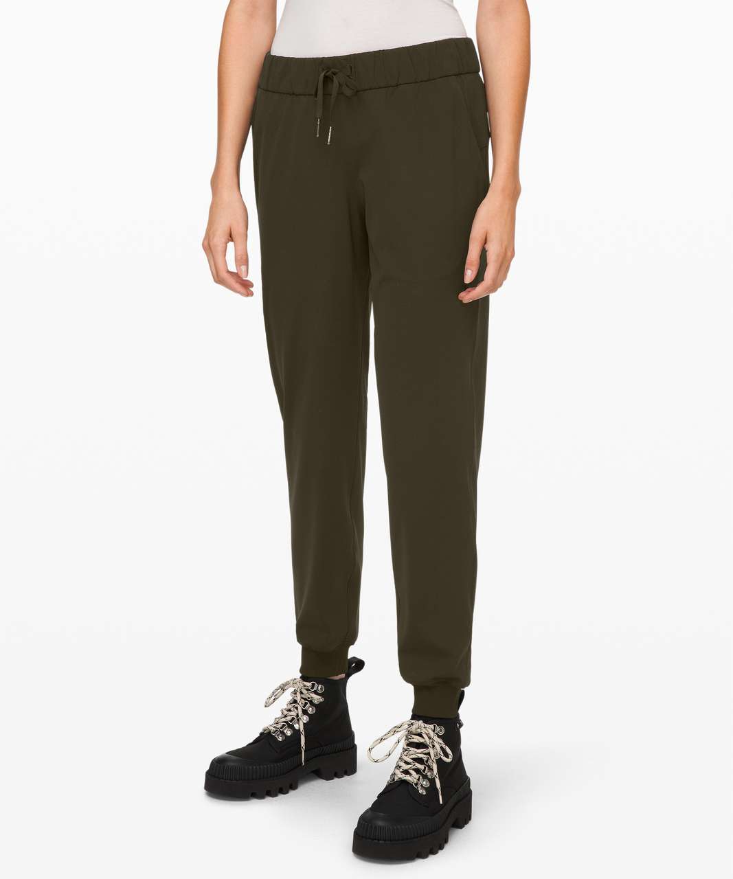 Lululemon On the Fly Jogger *Luxtreme 25" - Dark Olive