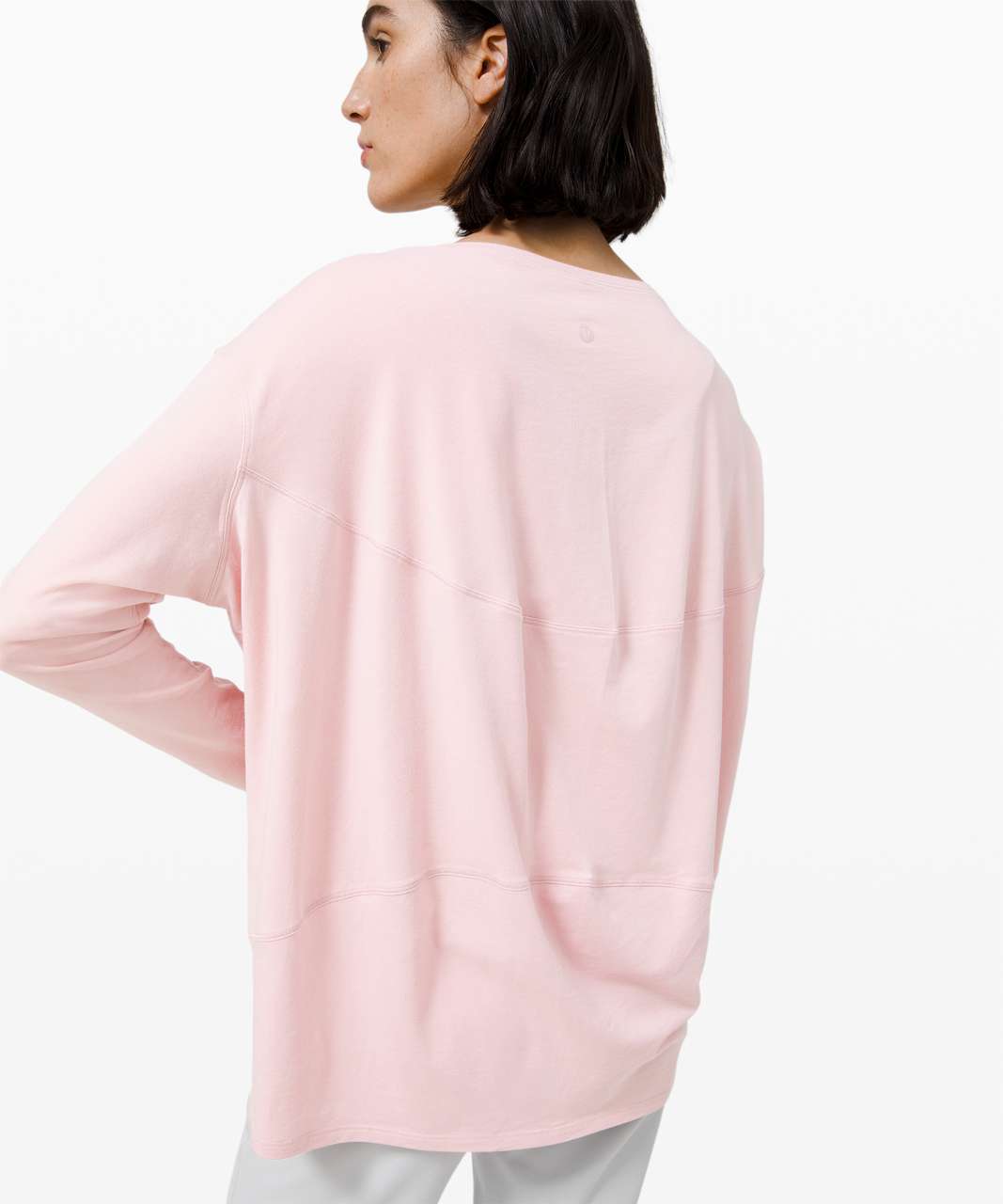 Lululemon Back In Action Long Sleeve - Misty Pink