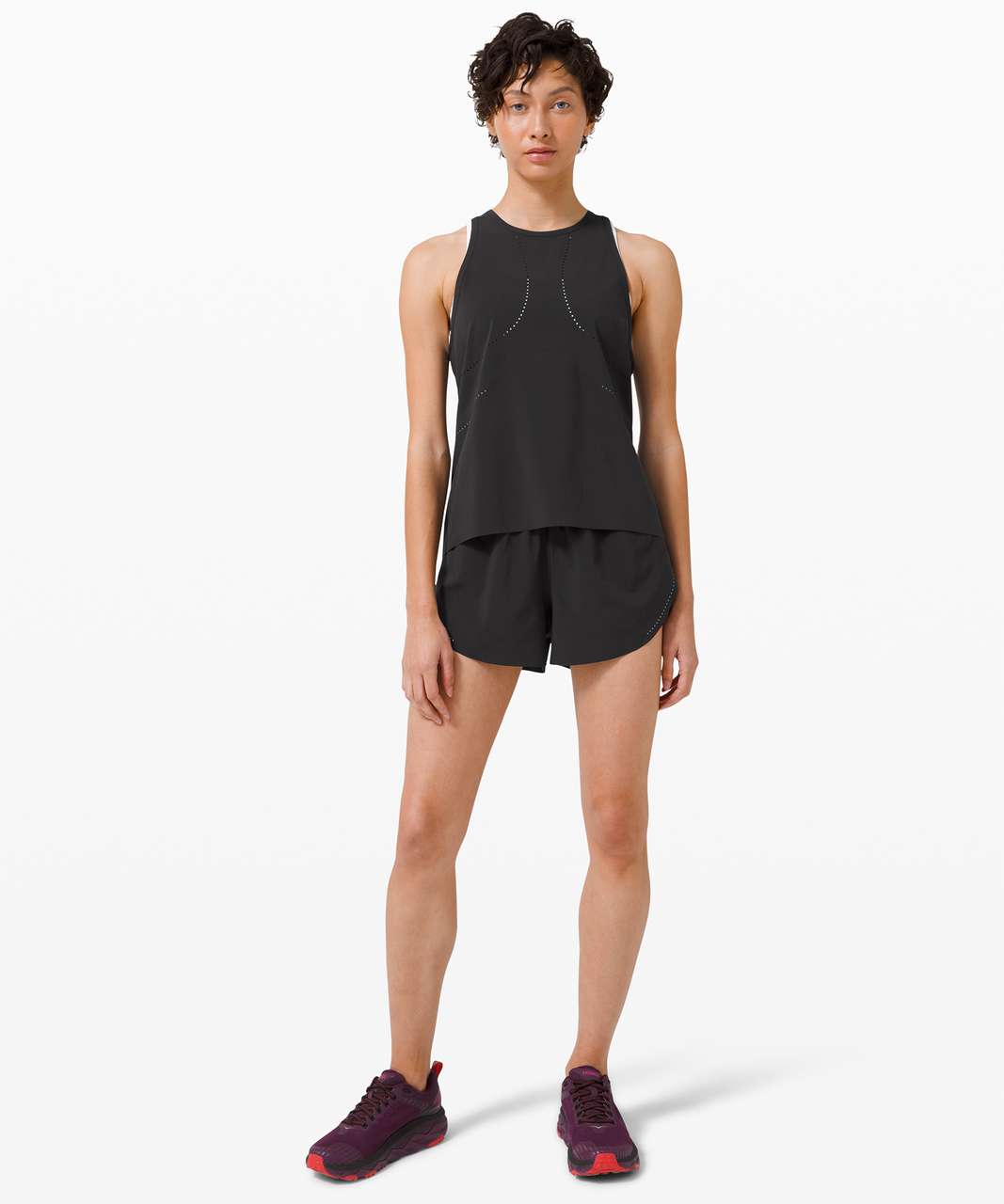 Lululemon Find Your Pace Tank - Black - lulu fanatics