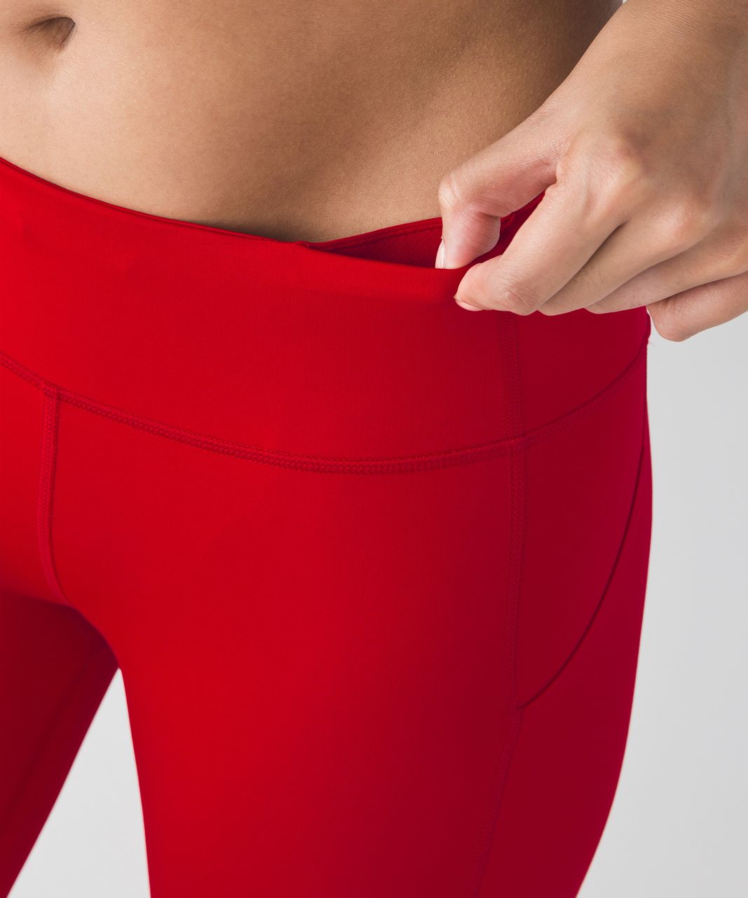 Lululemon Pace Rival Crop *22" - True Red