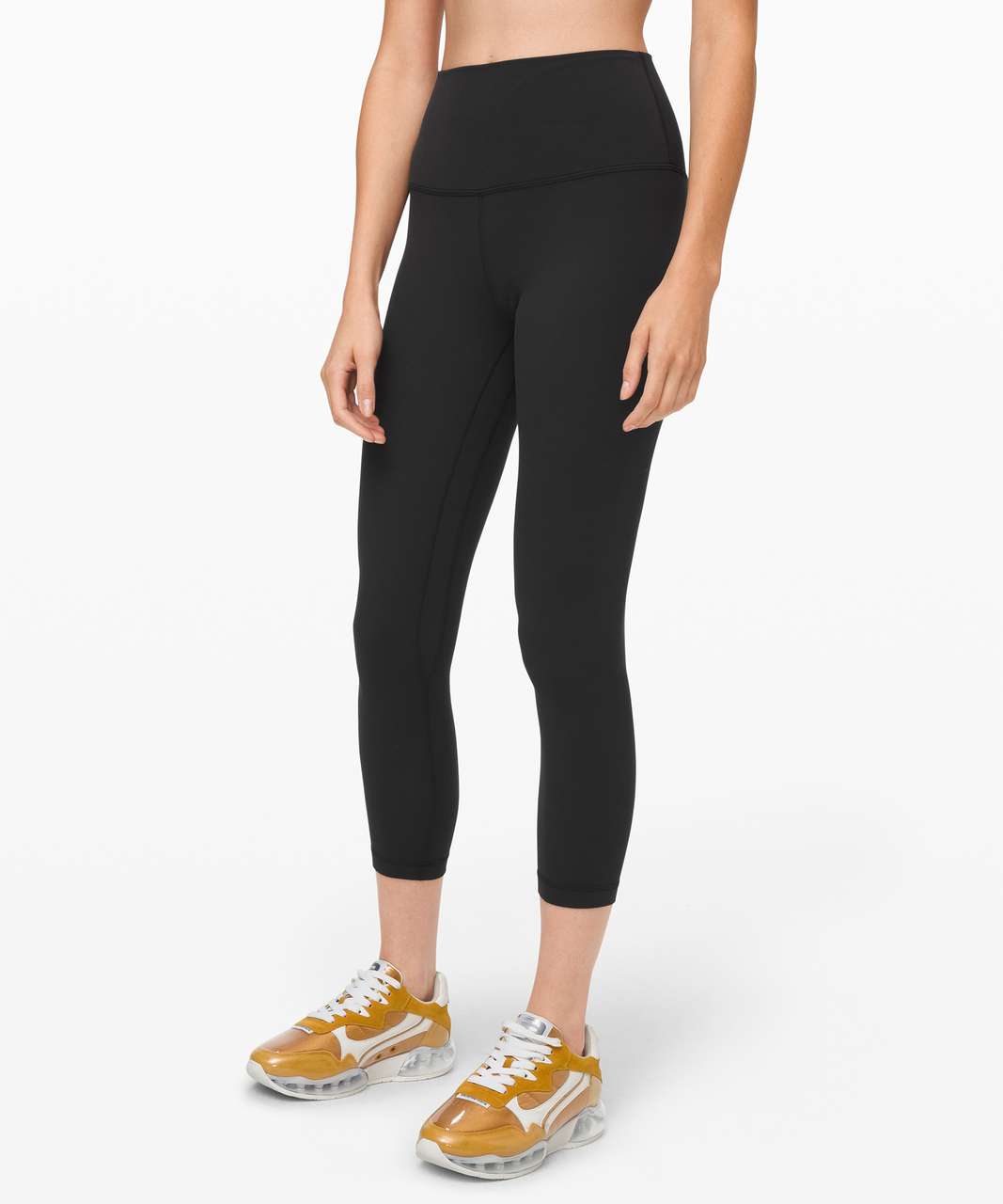 Lululemon Embrace Crop - Black - lulu fanatics