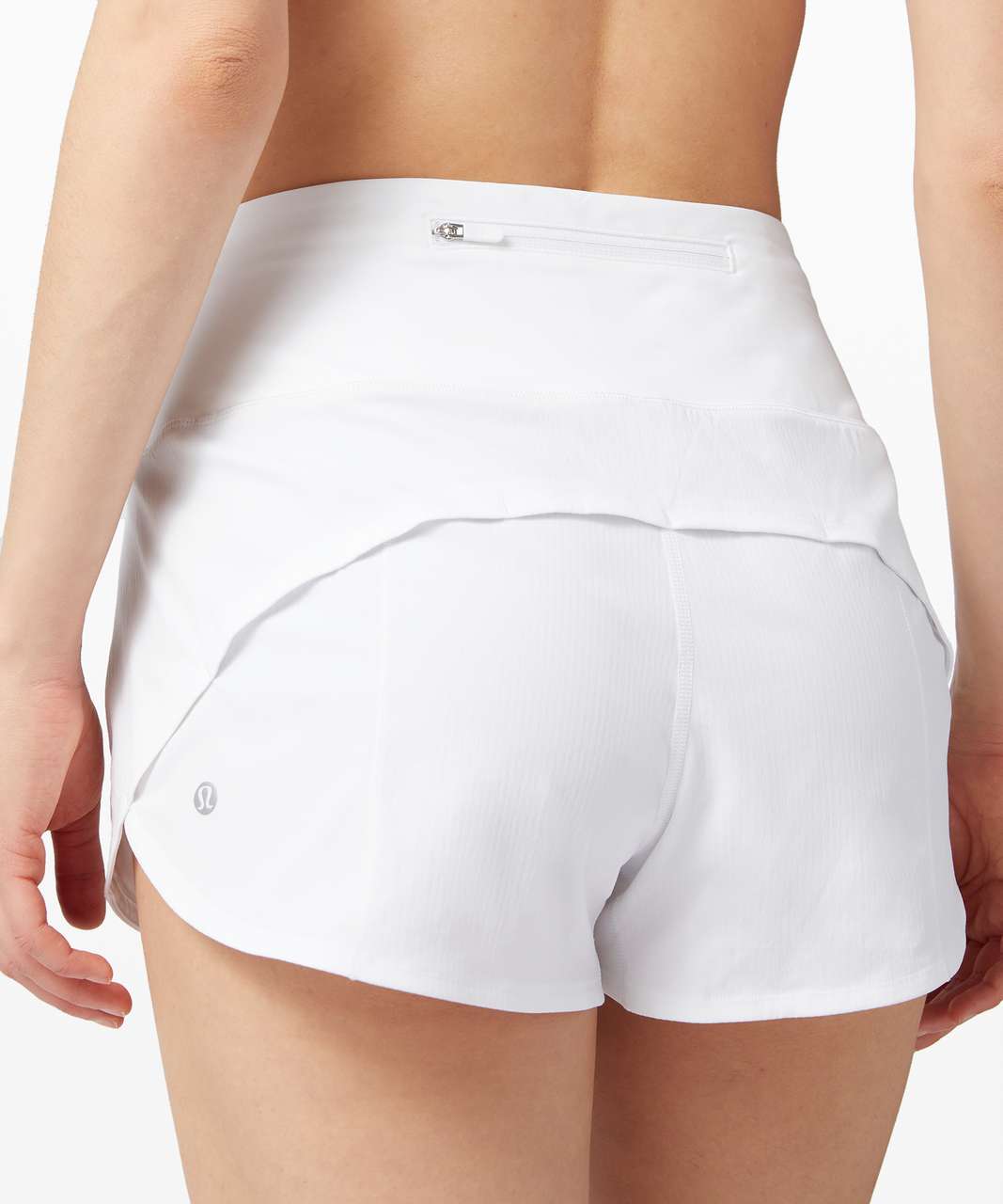 Lululemon Speed Up Short High-Rise *2.5" - White