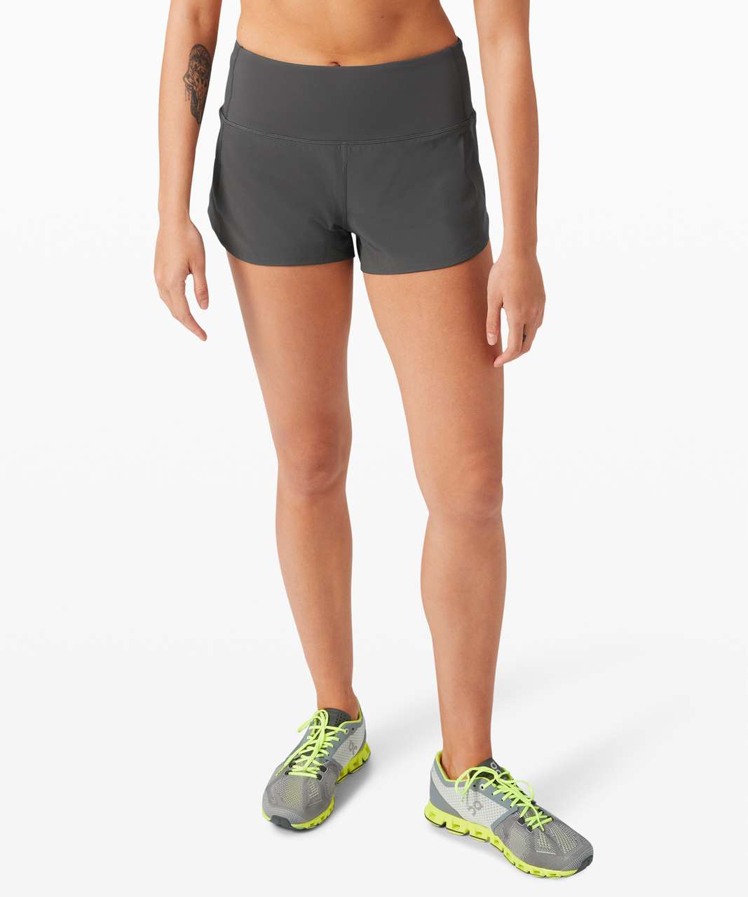 Lululemon Speed Up Short High-Rise *2.5" - Graphite Grey