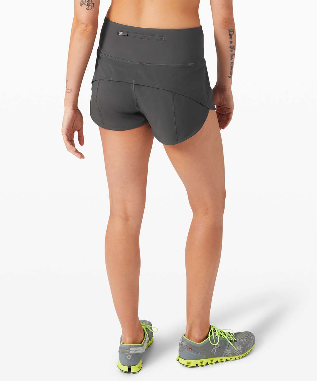 Lululemon Speed Up Short High-Rise *2.5 - White - lulu fanatics