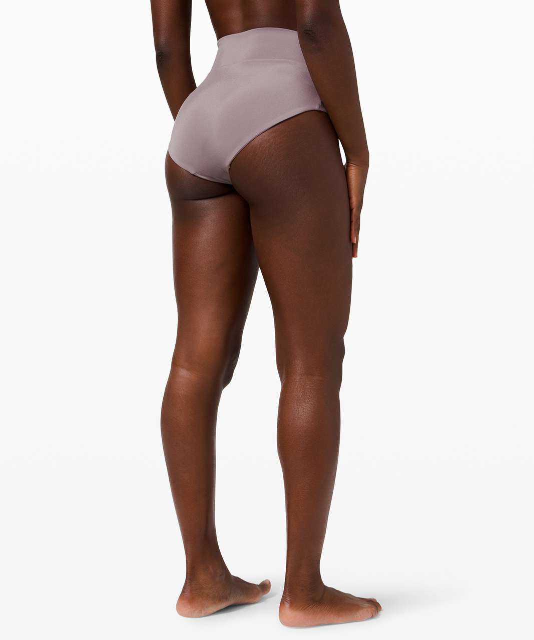 Lululemon All that Glimmers High Waisted Med Bottom - Lunar Rock / Pink Taupe