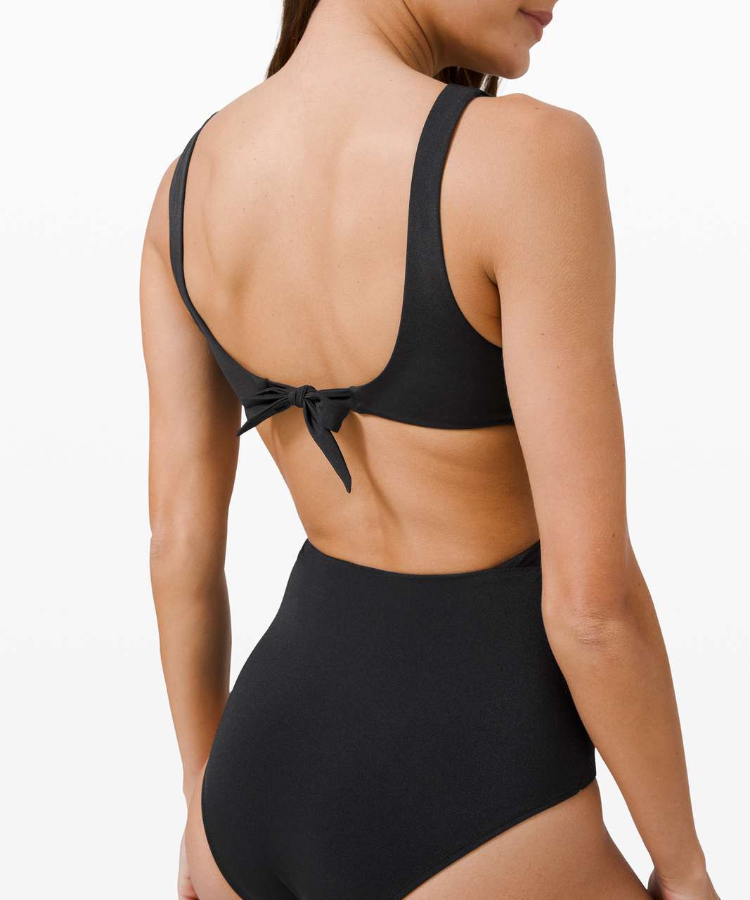 Lululemon All that Glimmers Wrap One Piece - Black